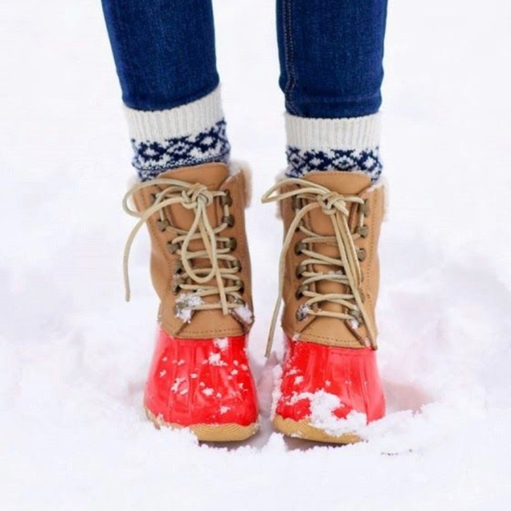 Sperry Top-Sider for JCrew boots size 8